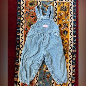 OshKosh B'gosh denim overalls
